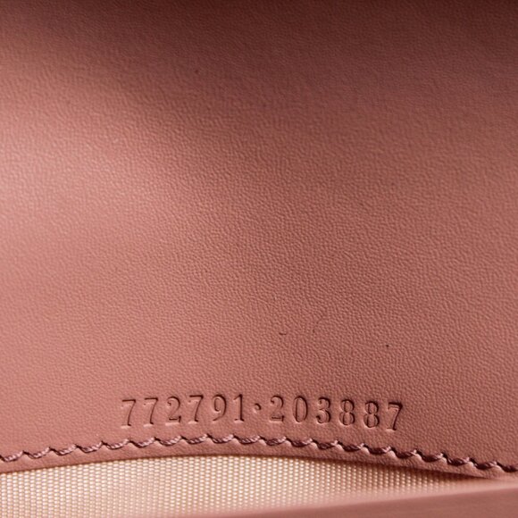NWT GUCCI GG Jumbo Leather Embossed Continental Wallet Snap 772791 - Picture 4 of 9
